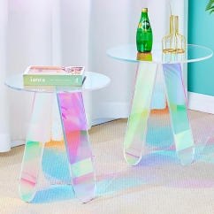 品牌展示台 幻彩台 迷彩塑胶 透明展台 桌椅展架